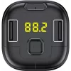 SENCOR SWM 2000 Bluetooth FM raidītājs ar USB lādēšanu, SD kartes slotu, brīvroku zvanīšanu, MP3/WMA/WAV/FLAC atskaņošanu