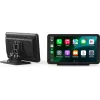 SENCOR SCT M760 BWT 7 inch 2DIN CarPlay Android Auto Bluetooth automašīnas radio ar aizmugurējās kameras ieeju