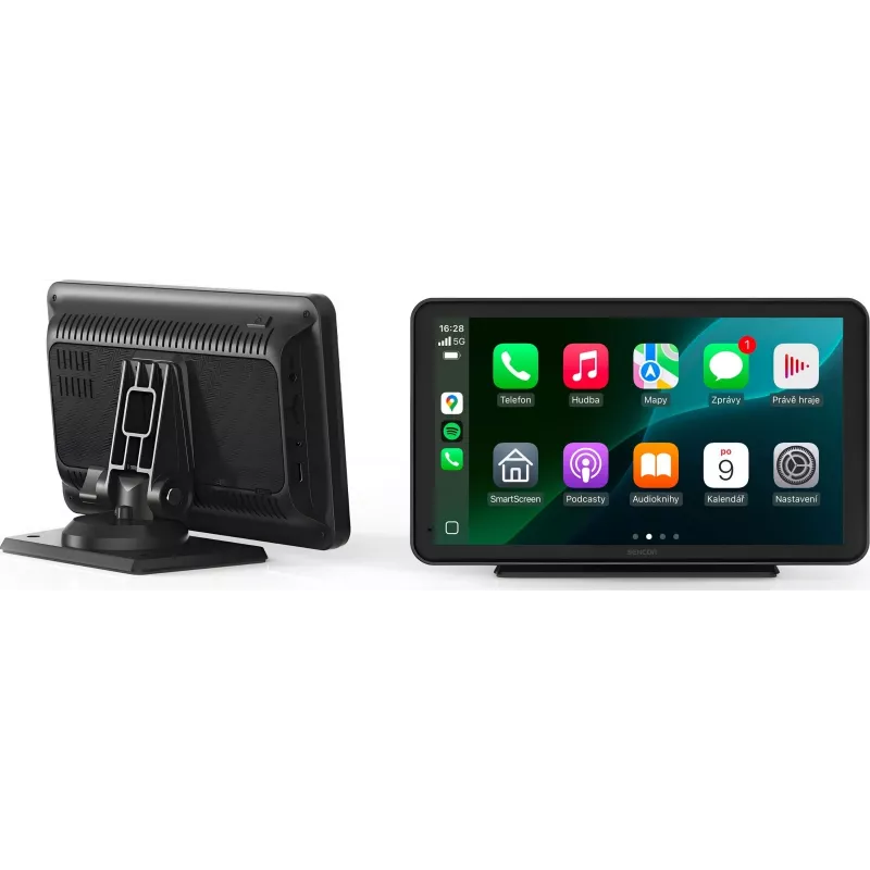 SENCOR SCT M760 BWT 7 inch 2DIN CarPlay Android Auto Bluetooth automašīnas radio ar aizmugurējās kameras ieeju