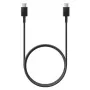 Samsung EP-DG980BBE USB-C uz USB-C datu kabelis 3A 1m melns (bez iepakojuma)
