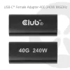 Club 3D USB-C sieviešu adapteris 40G 240W 8K60Hz
