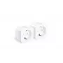 Philips Smart Smart Plug ar jaudas mērītāju, F tips, 2 iepakojums