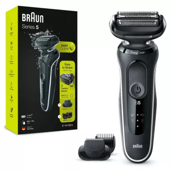 BRAUN Skūšanās aparāts Series 5 51-W1500s Wet&Dry elektriskais skūšanās aparāts melns