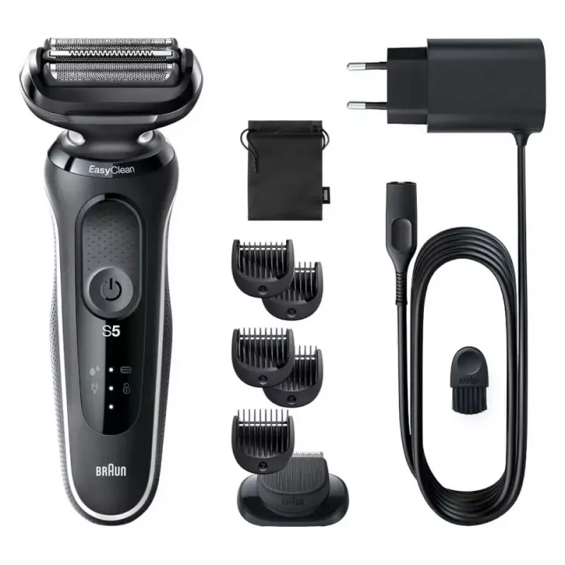 BRAUN Skūšanās aparāts Series 5 51-W1500s Wet&Dry elektriskais skūšanās aparāts melns