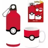 Pokemon alumīnija pudele 500ml ar keramikas krūzi komplektā