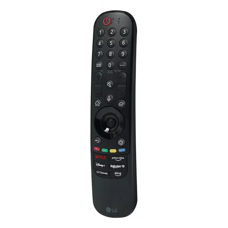 LG MR25GB Magic Remote Control 2020. gada Smart TV – Bluetooth, balss, kustība, melns