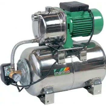BOOST PUMP 1100W CAM 88/25X HL (MARINA) - 1100W pašsūknējošs perifērais sūknis, maks. spiediens 48m, plūsma 4.8m³/h, 1 inch BSP, čuguns
