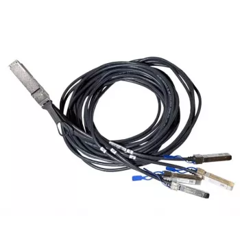 MikroTik Piederumi QSFP56 200G sadales kabelis uz 4 x 50G 3m DQ+BC0003-DS+