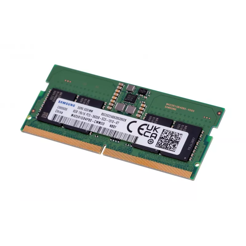 Samsung - DDR5 - Modulis - 8 GB - SO DIMM 262-PIN - 5600 MHz CL40 1.1 V nebuferēts