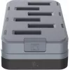 Zebra WS301 6-Slotu rezerves akumulatoru lādētājs, ļauj uzlādēt 6 akumulatorus. Valsts - USB Type C