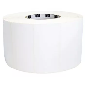 Zebra Silverline II - Poliesters - Silverline Micro II balts - 100 x 40 mm 100 etiķetes (1 ruļļos)