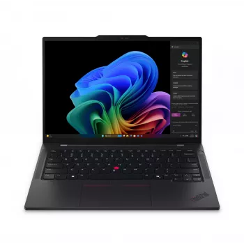 Lenovo ThinkPad T14s Gen 6 Snapdragon® X Elite X1E-78-100 512GB SSD 32GB 14 (1920x1200) SKĀRIENJUTĪGAIS EKRĀNS WIN11 Pro MELNS Backlit tastatūra FP lasītājs 1YW