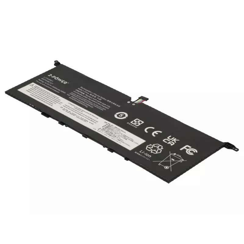 2-power galvenais akumulatora bloks Lenovo Yoga S730-13IML - akumulators - 2600 mAh (2P-5B10R32748)