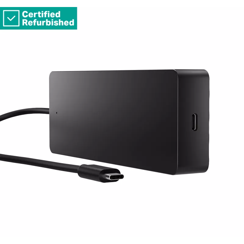 RENEW GOLD HP Universal USB-C Multiport Travel Hub 65W - 2 x USB 3.2, 2 x USB-C, 1 x DP, 1 x HDMI, 1 x RJ-45, 1 gads