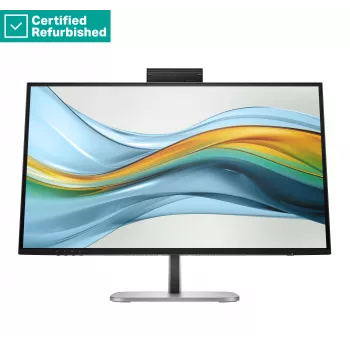 RENEW GOLD HP 527pm Series 5 Pro QHD konferences monitors - 27 2560x1440 QHD 350-nit 100Hz AG, IPS, USB-C(100W/15W)/HDMI/DP Daisy-Chain, 3x USB-A, skaļruņi, tīmekļa kamera, RJ-45 LAN, augstuma regulēšana/slīpums/pagriešana/pivot, 1 gads (aizstāj E27m)