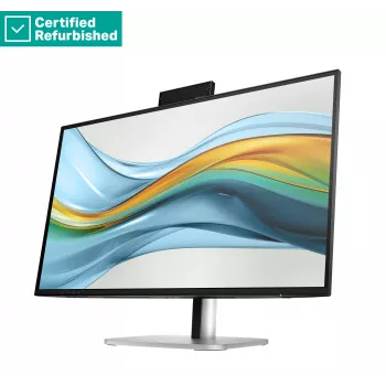 RENEW GOLD HP 527pm Series 5 Pro QHD konferences monitors - 27 2560x1440 QHD 350-nit 100Hz AG, IPS, USB-C(100W/15W)/HDMI/DP Daisy-Chain, 3x USB-A, skaļruņi, tīmekļa kamera, RJ-45 LAN, augstuma regulēšana/slīpums/pagriešana/pivot, 1 gads (aizstāj E27m)