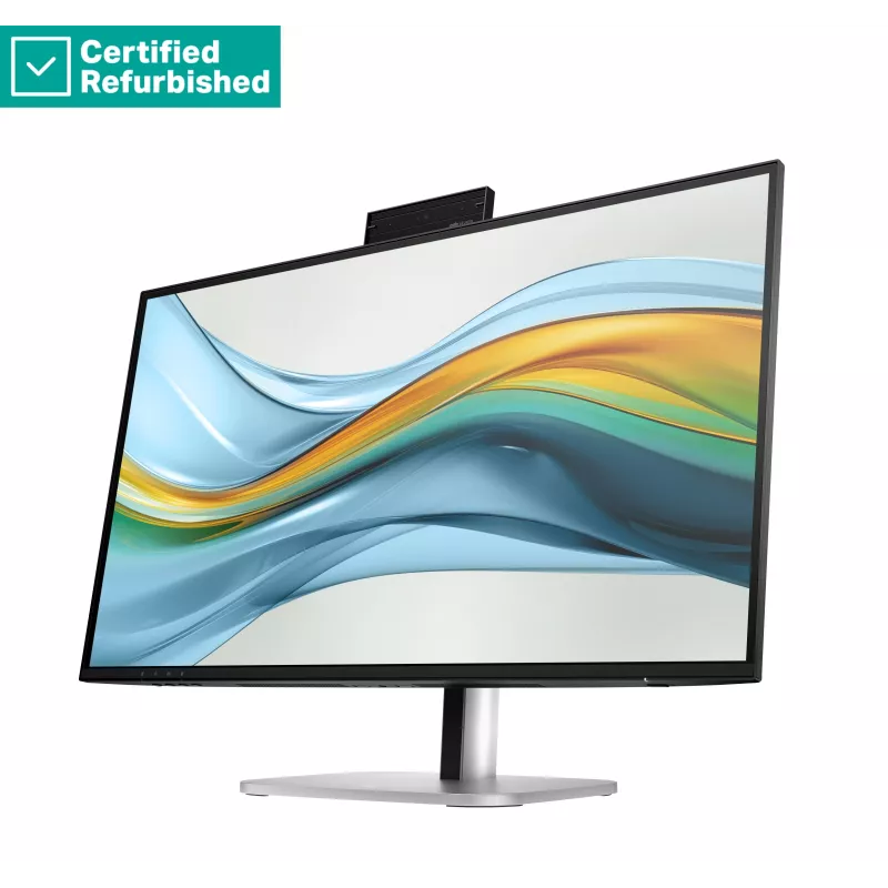RENEW GOLD HP 527pm Series 5 Pro QHD konferences monitors - 27 2560x1440 QHD 350-nit 100Hz AG, IPS, USB-C(100W/15W)/HDMI/DP Daisy-Chain, 3x USB-A, skaļruņi, tīmekļa kamera, RJ-45 LAN, augstuma regulēšana/slīpums/pagriešana/pivot, 1 gads (aizstāj E27m)