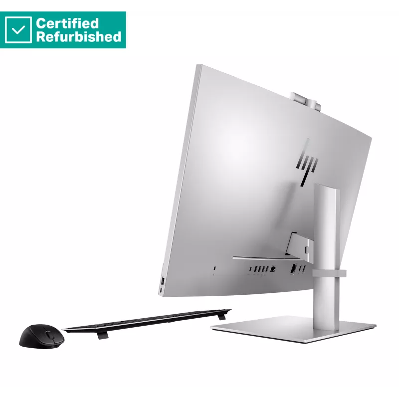 RENEW SILVER HP Elite 870 G9 AIO All-In-One 27 - i7-14700, 16GB, 512GB SSD, 27 FHD Non-Touch AG, Height Adjustable, FPR, Win 11 Pro, 1 years