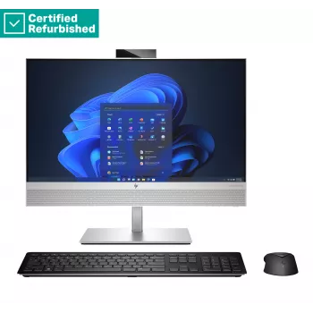 RENEW SILVER HP Elite 840 G9 AIO All-In-One 24 - i7-14700, 16GB, 512GB SSD, 23.8 FHD Non-Touch AG, Height Adjustable, Win 11 Pro, 1 years (A0ZA8EAR#ABF)
