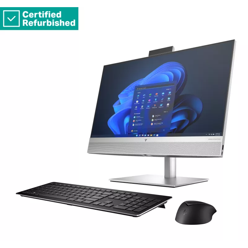 RENEW SILVER HP Elite 840 G9 AIO All-In-One 24 - i5-14500, 16GB, 512GB SSD, 23.8 FHD Non-Touch AG, Height Adjustable, Win 11 Pro, 1 gads (99A94ETR#ABE)