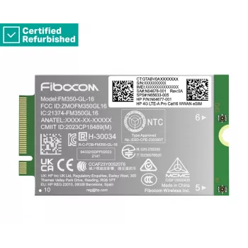 RENEW GOLD HP 4G LTE modems m.2 WWAN Cat 16 L860-GL-16 mobilais platjoslas modulis (saderīgs ar WWAN-ready EliteBook 630 640 645 660 830 840 860 1040 G11, x360 G11, ProBook 440 460 465 G11, ZBook Firefly Fury Power 14 16 G11 G11A)