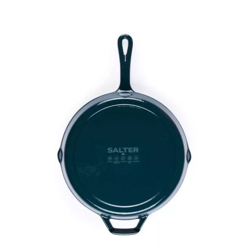 Salter BW13773GR čuguna panna 26 cm, zaļa