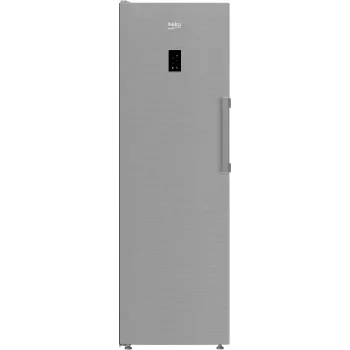 BEKO B3RMFNE314XB stāvošais saldētājs, energoefektivitātes klase E, 186,5 cm, 286L, Inox krāsa