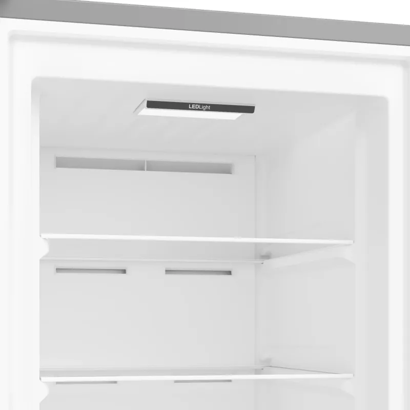 BEKO B3RMFNE314XB stāvošais saldētājs, energoefektivitātes klase E, 186,5 cm, 286L, Inox krāsa