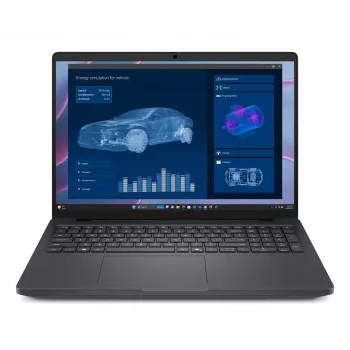 DELL Pro Max 16 MC16255 Copilot+ PC AMD Ryzen AI 5 PRO 340 klēpjdators 40,6 cm (16) Full HD+ 16 GB LPDDR5x-SDRAM 256 GB SSD Wi-Fi 7 (802.11be) Windows 11 Pro Melns Angļu