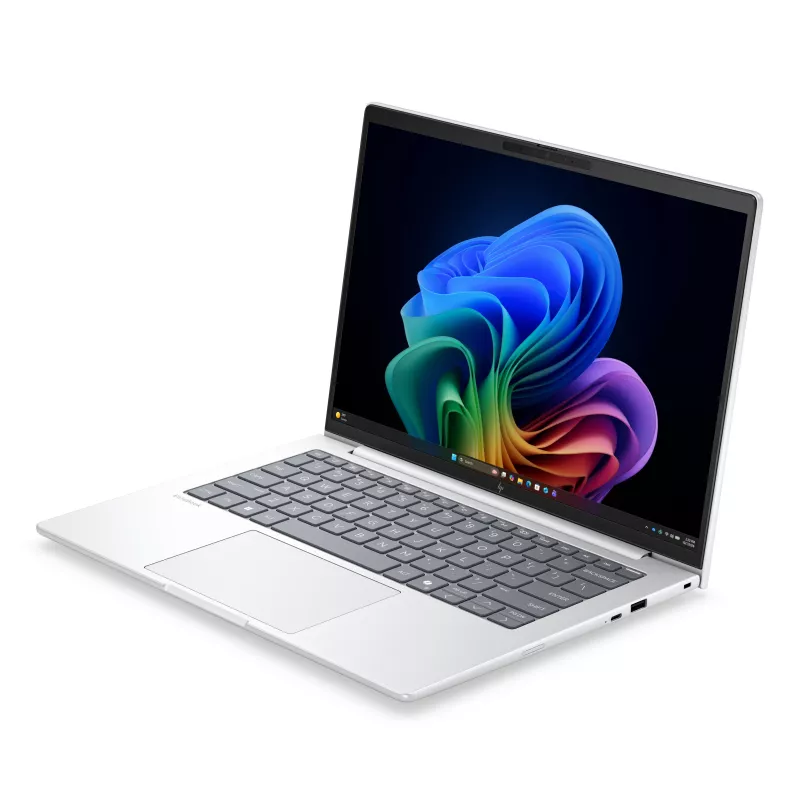 HP EliteBook 8 G2i 14 - Ultra 5-325, 32GB, 512GB SSD, 14 WUXGA 400-nit AG, 5MP IR kamera, 4G/5G modems, viedkaršu lasītājs, pirkstu nospiedumu lasītājs, ziemeļvalstu apgaismota tastatūra, 68Wh, Glacier Silver, Win 11 Pro, 3 gadi