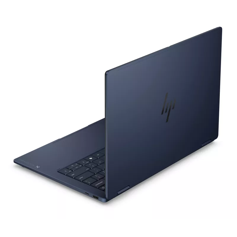 HP OmniBook X Flip x360 NG AI 14-kc0008nnx - Ryzen AI 5 430, 16GB LPDDR5X 8000 iebūvēta, 1TB, Touch/14,0 3K (2880x1800) OLED Brightview LBL, Atmospheric Blue - 5MP IR TNR, Nav iekļauts 65W AC adapteris, Win 11 Home, 1 gads