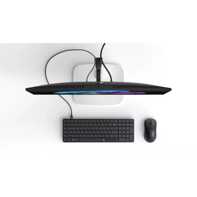 HP EliteBoard G1a AI - Ryzen 5 330, 16GB, 512GB SSD, WiFi & BT, FPR, AS tastatūra ar apgaismojumu un aizsardzību pret šķidrumu, 675M pele, 32Wh, Win 11 Pro, 3 gadi