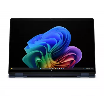 HP OmniBook X Flip x360 NG AI 14-kc0001nnx - Ryzen AI 7 450, 32GB LPDDR5X 8533 iebūvēta, 1TB, Touch/14,0 3K (2880x1800) OLED Brightview LBL, Atmospheric Blue - 5MP IR TNR, Nav iekļauts 65W AC adapteris, Win 11 Home, 1 gads