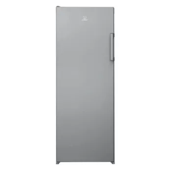 INDESIT FINS1261S4E stāvošais saldētājs, energoklase E, augstums 171 cm, 244 l, sudraba