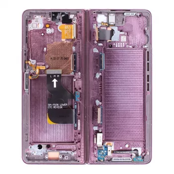 Galaxy Z Fold4 LCD - Touch - Priekšējais vāciņš Burgundy