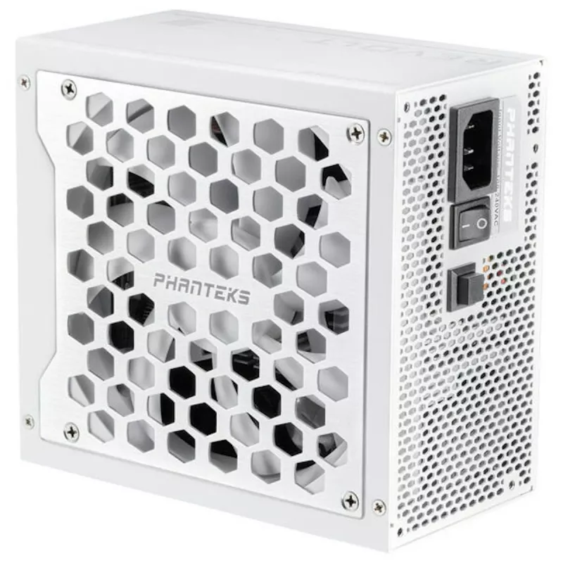 Phanteks Revolt 1200W Platinum Bundle, barošanas bloks ar kabeļu komplektu - balts