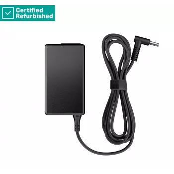 RENEW GOLD HP 65W Smart AC tīkla adapteris klēpjdatora lādētājs 4.5mm cilindrisks gals ar 7.4mm dongle / saderīgs ar HP 200-series, ProBook 400/600-series, EliteBook 700/800-series