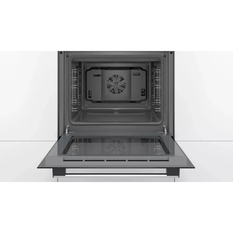 BOSCH Cepeškrāsns HBF010BR3S, platums 60 cm, energoefektivitātes klase A, nerūsējošais tērauds
