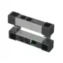 SCHNEIDER ELECTRIC UNICA SYSTEM+ GALDA BLOKS 4XSCHUKO+USBA/C+RJ OPT, ANTRACĪTS/PELĒKS