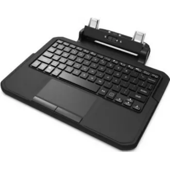 Zebra tastatūra - 2-in-1 - ar skārienpaliktni - ar fona apgaismojumu