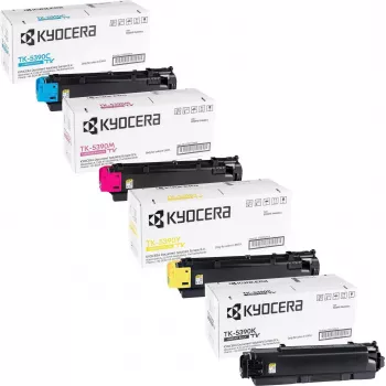 Kyocera Original TK-5390 Toneris - 4 komplekts ciāna, fuksīna, dzeltena, melna - Oriģināls - Tonera kasetne