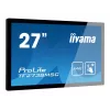 IIYAMA TF2738MSC-B2 A 27 collu skārienekrāns 1080p IPS 500cd 10 pieskāriena punkti CA VGA HDMIx1 DPx1 skaļruņi 2x1W atvērts rāmis melns