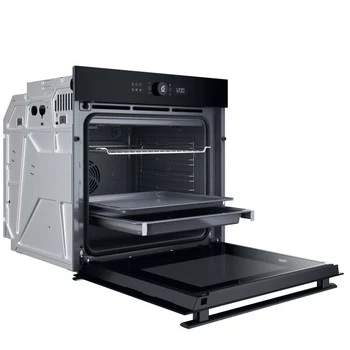 WHIRLPOOL Cepeškrāsns WOI4S8PM1SB, Melna, Energoefektivitātes klase A+, 6th SENSE