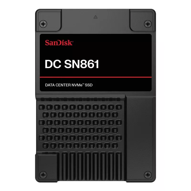 SSD|SANDISK|DC SN861|1920 GB|PCI Express 5.0|NVMe Jā|Rakstīšanas ātrums 3600 MB/s|Lasīšanas ātrums 13700 MB/s|U.2|MTBF 2500000 h|WUS6BA119PSP9X30TS2525