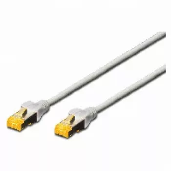 DIGITUS CAT6A S/FTP komutācijas kabelis, 10 m, pelēks