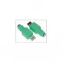 Kabeļa savienotāja adapteris Microconnect USBAPS2F USB uz PS/2 zaļš