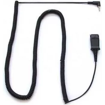 POLY 3.5 mm uz QD kabelis IP Touch sistēmai, 3 m, melns, 85Q43AA