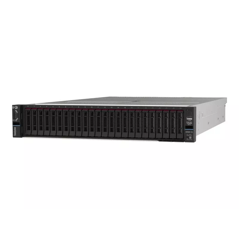 Lenovo ThinkSystem SR665 V3 serveris Rack (2U) AMD EPYC 9124 3 GHz 32 GB DDR5-SDRAM 1100 W