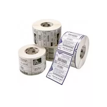 Etiķešu rullis Zebra Z-Ultimate 3000T Silver Pastāvīga Līme, poliesters, 70×32 mm, serde 25 mm, ruļļa Ø 127 mm, 28 440 etiķetes