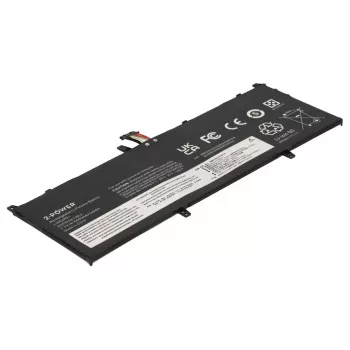 2-Power Lenovo Yoga C640-13IML galvenais akumulatora bloks - 49 Wh - Melns